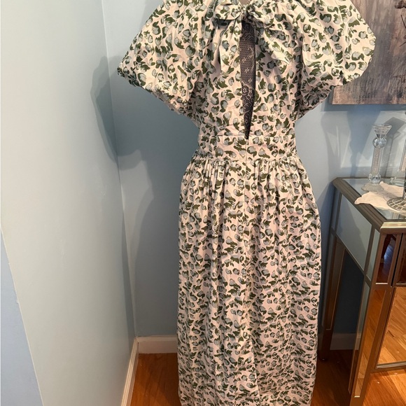 Floral Print Maxi Dress - Picture 2 of 10